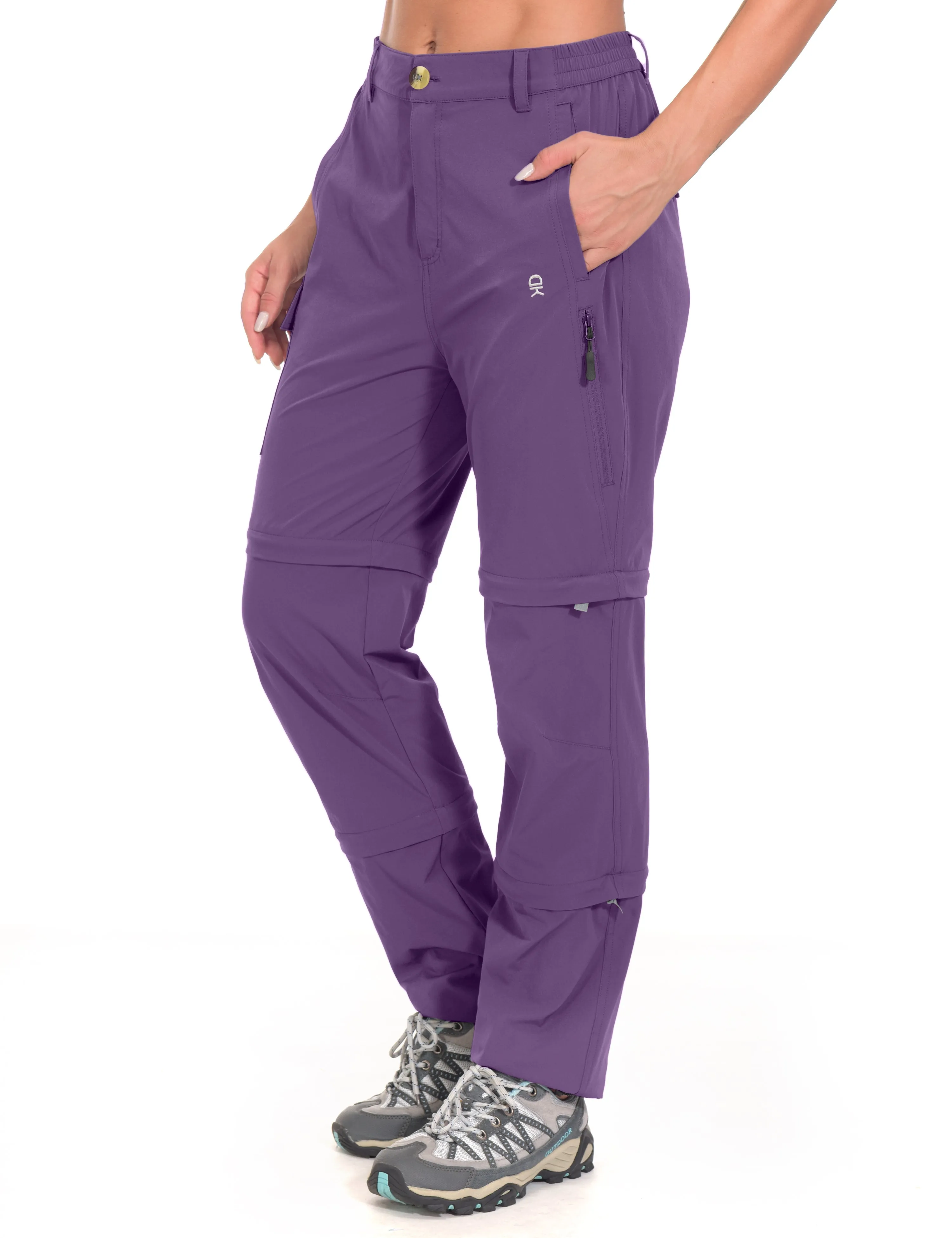 Women's Stretch Convertible Zip-Off Quick-Dry Hiking Pants