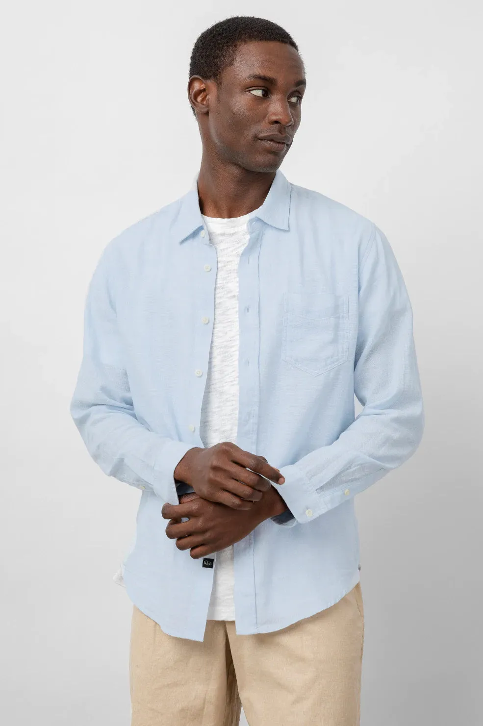 Wyatt Button Up - Oxford