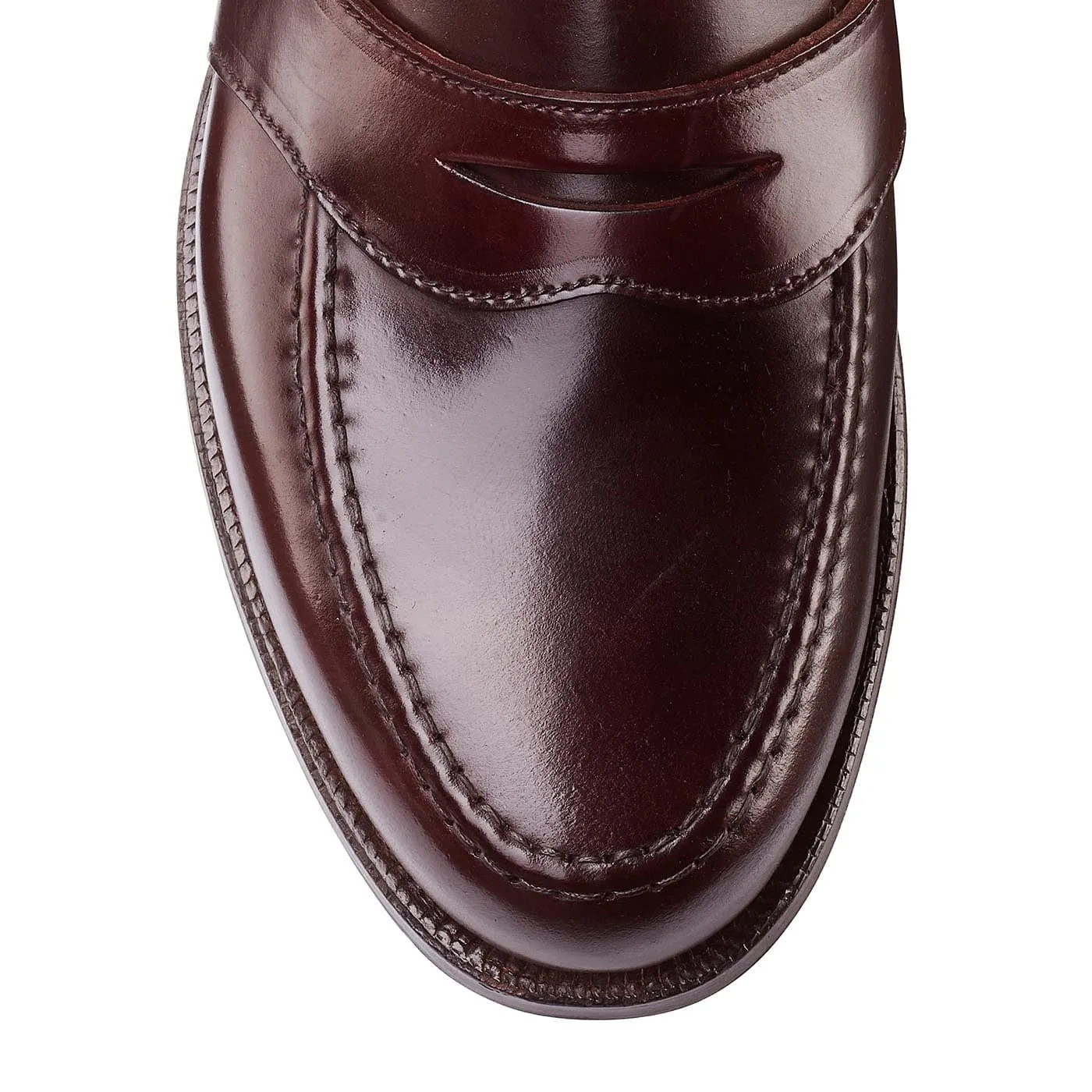 Yale Burgundy Cordovan