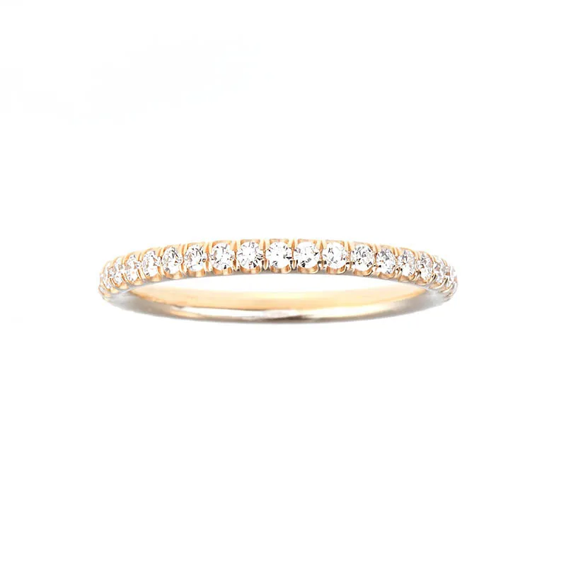 Yellow Gold Eternity Band